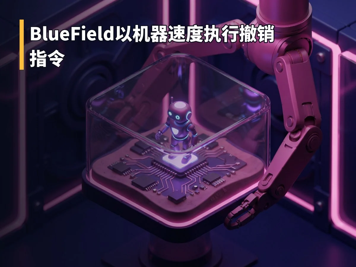 BlueField以机器速度执行撤销指令