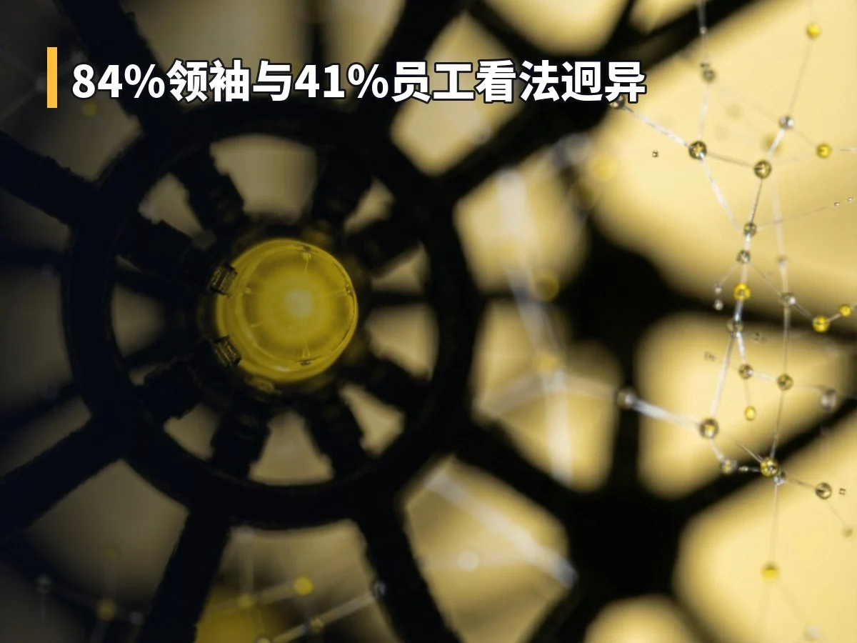 84%领袖与41%员工看法迥异