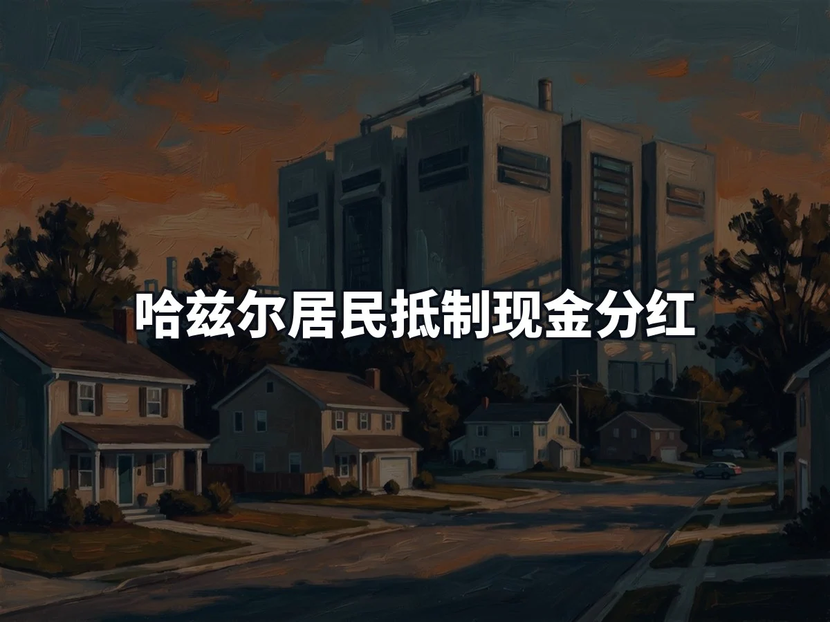 哈兹尔居民抵制现金分红