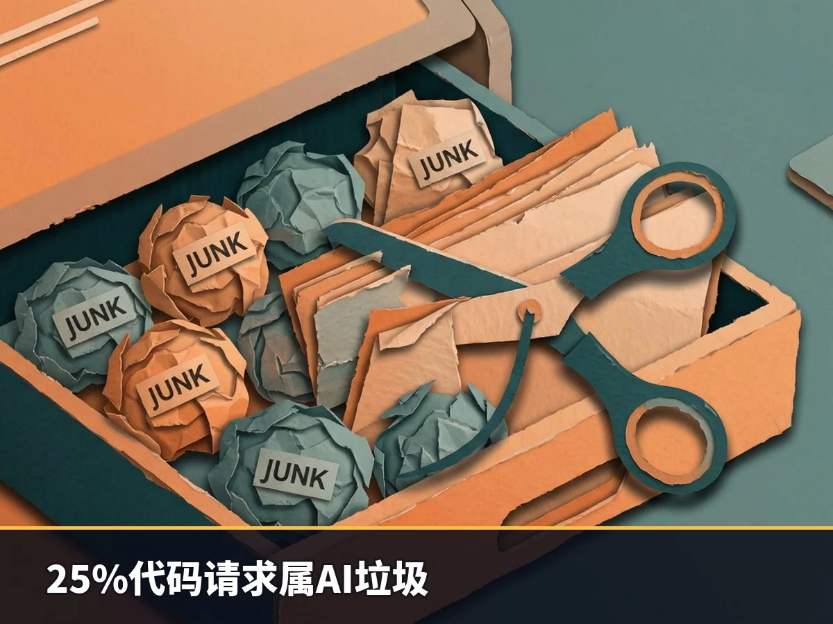 25%代码请求属AI垃圾