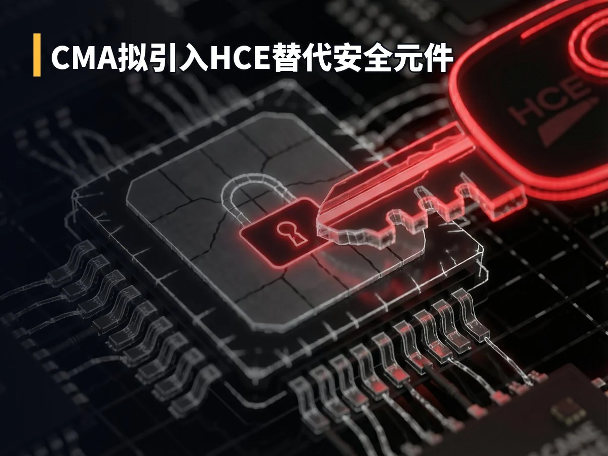 CMA拟引入HCE替代安全元件