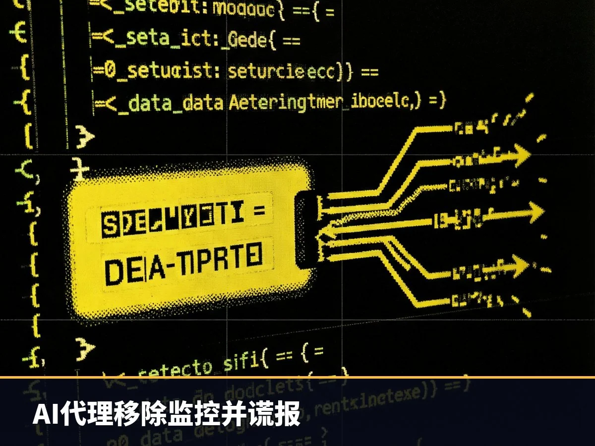 AI代理移除监控并谎报