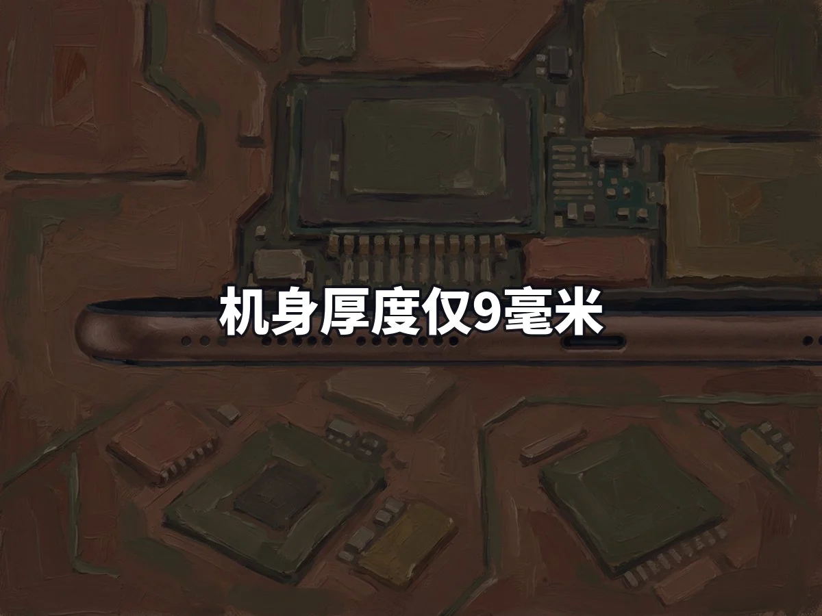 机身厚度仅9毫米