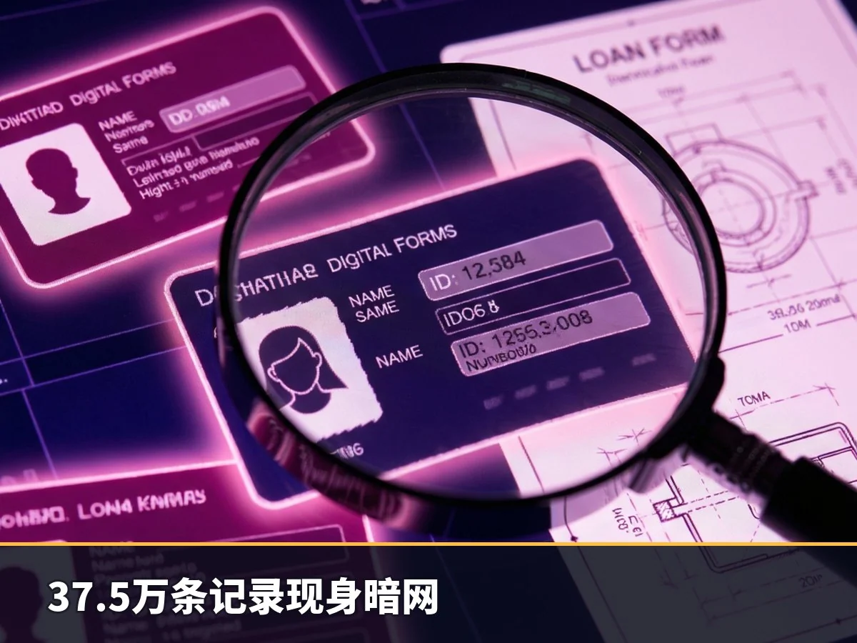 37.5万条记录现身暗网