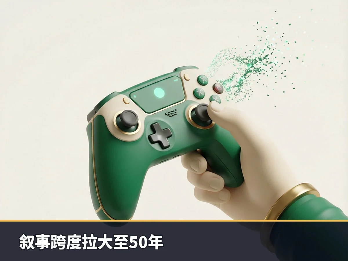 叙事跨度拉大至50年