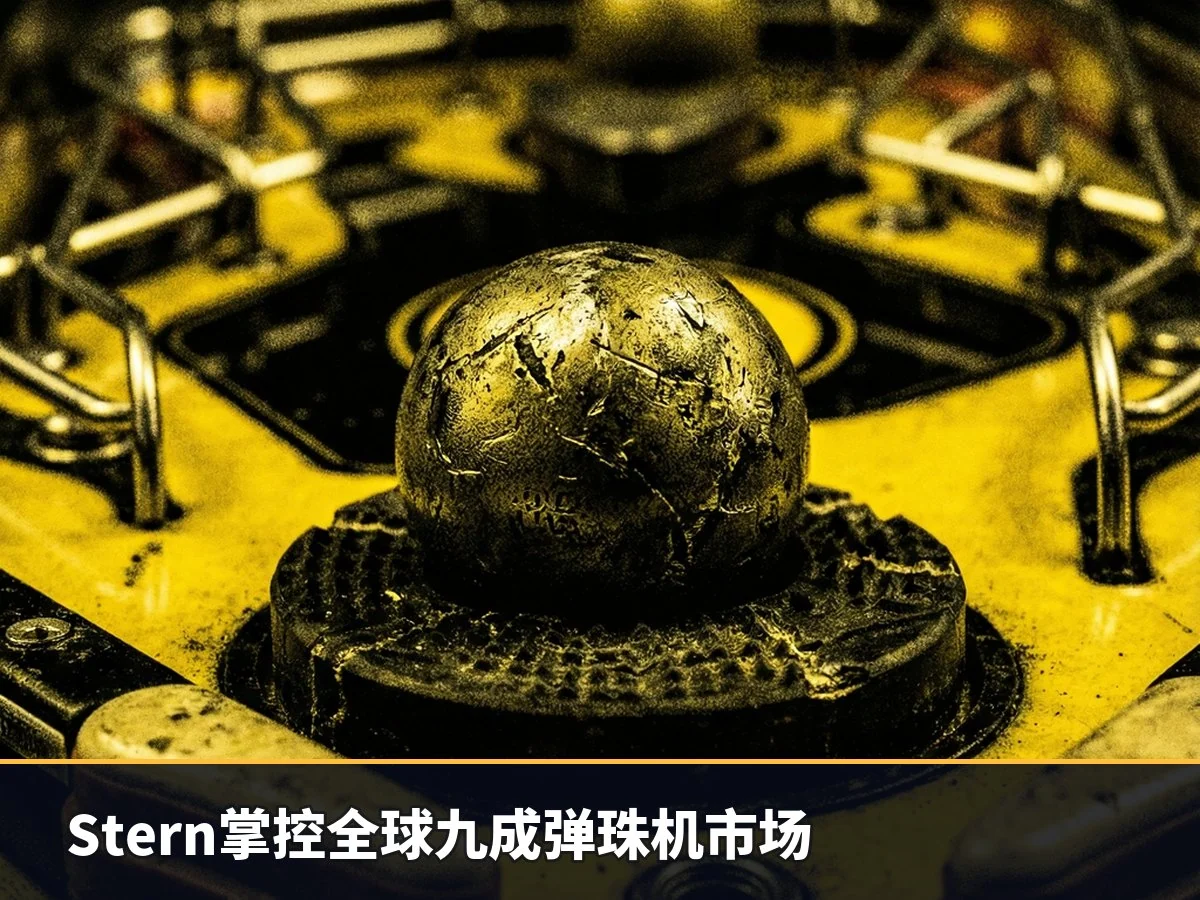 Stern掌控全球九成弹珠机市场