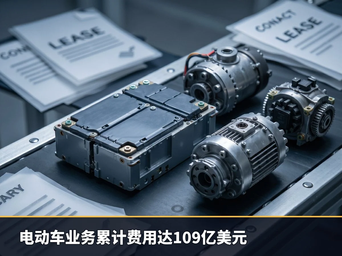 电动车业务累计费用达109亿美元