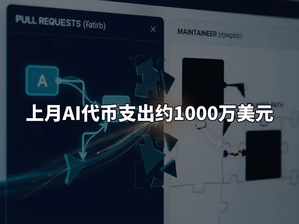 上月AI代币支出约1000万美元