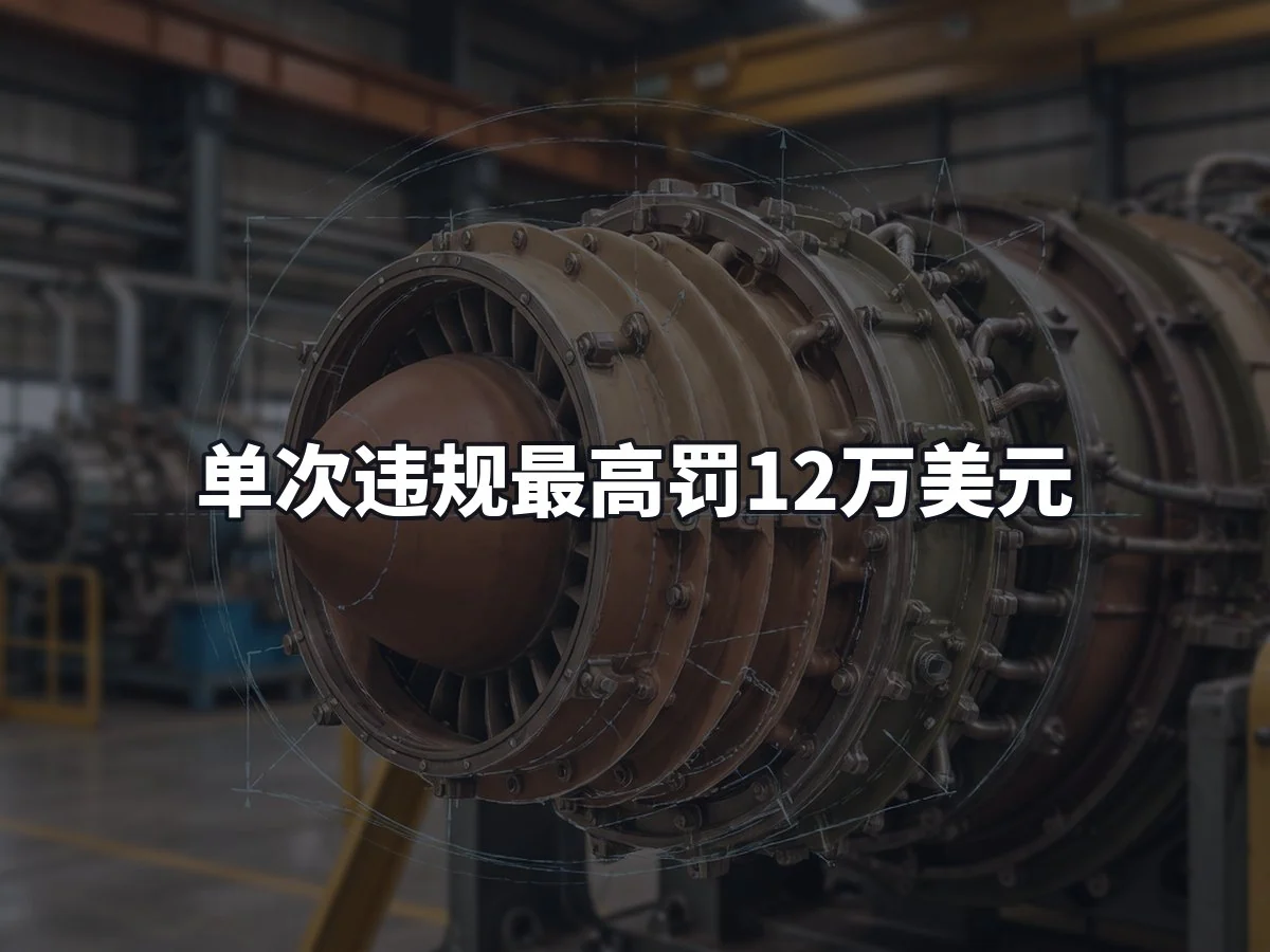 单次违规最高罚12万美元