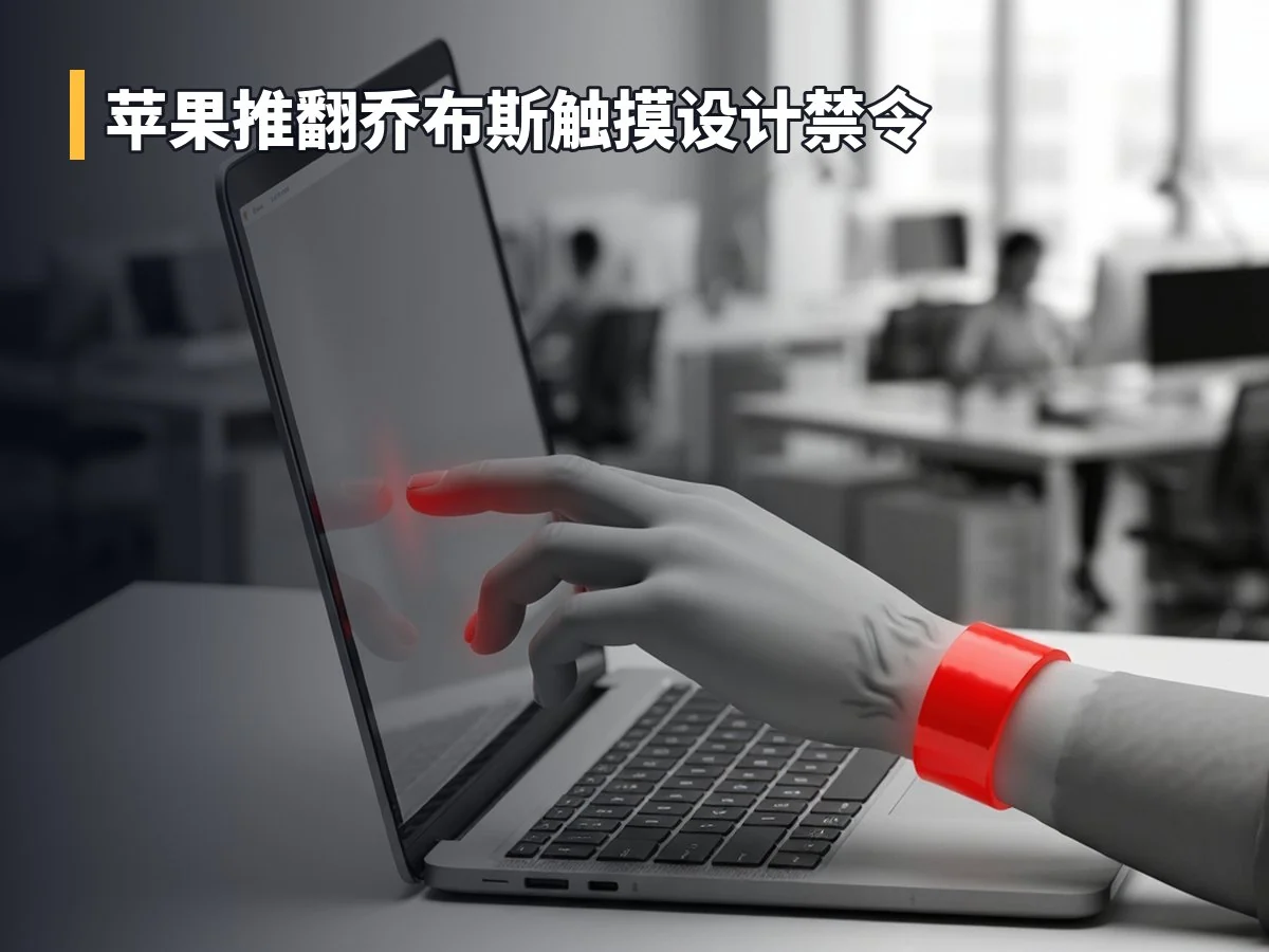 苹果推翻乔布斯触摸设计禁令