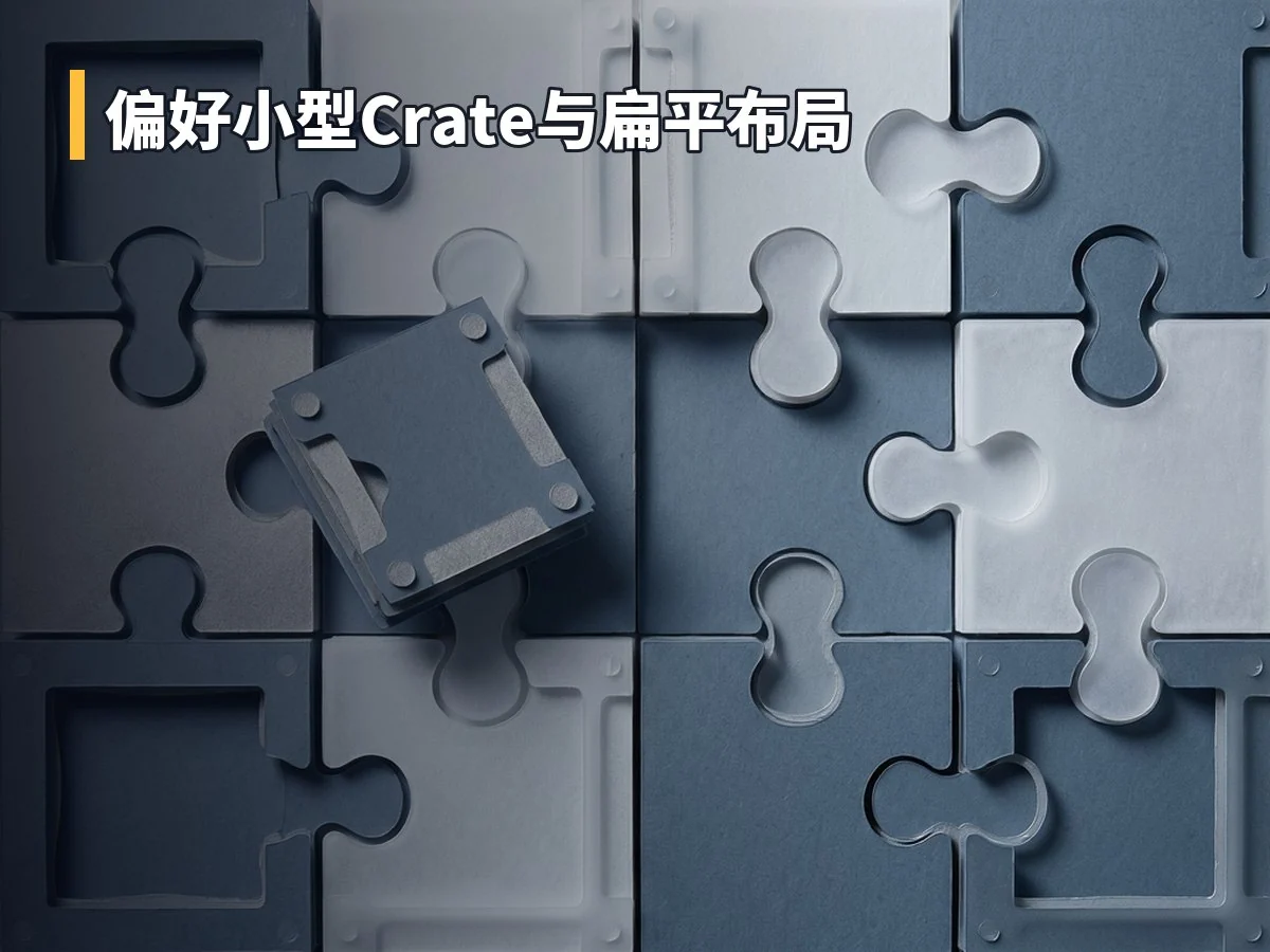 偏好小型Crate与扁平布局