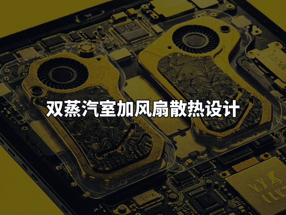 双蒸汽室加风扇散热设计