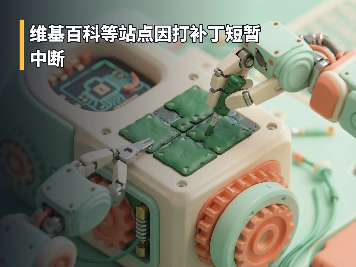 维基百科等站点因打补丁短暂中断