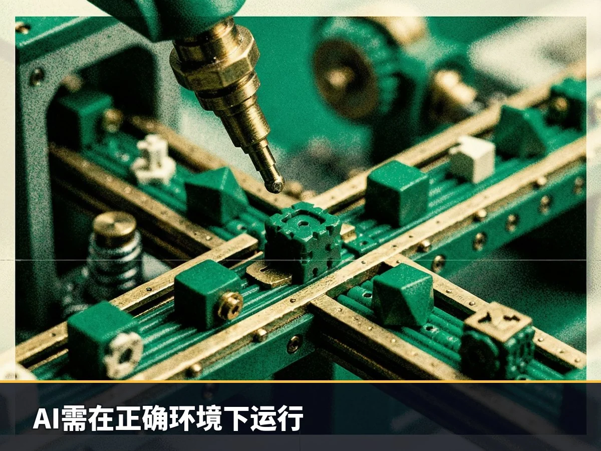 AI需在正确环境下运行