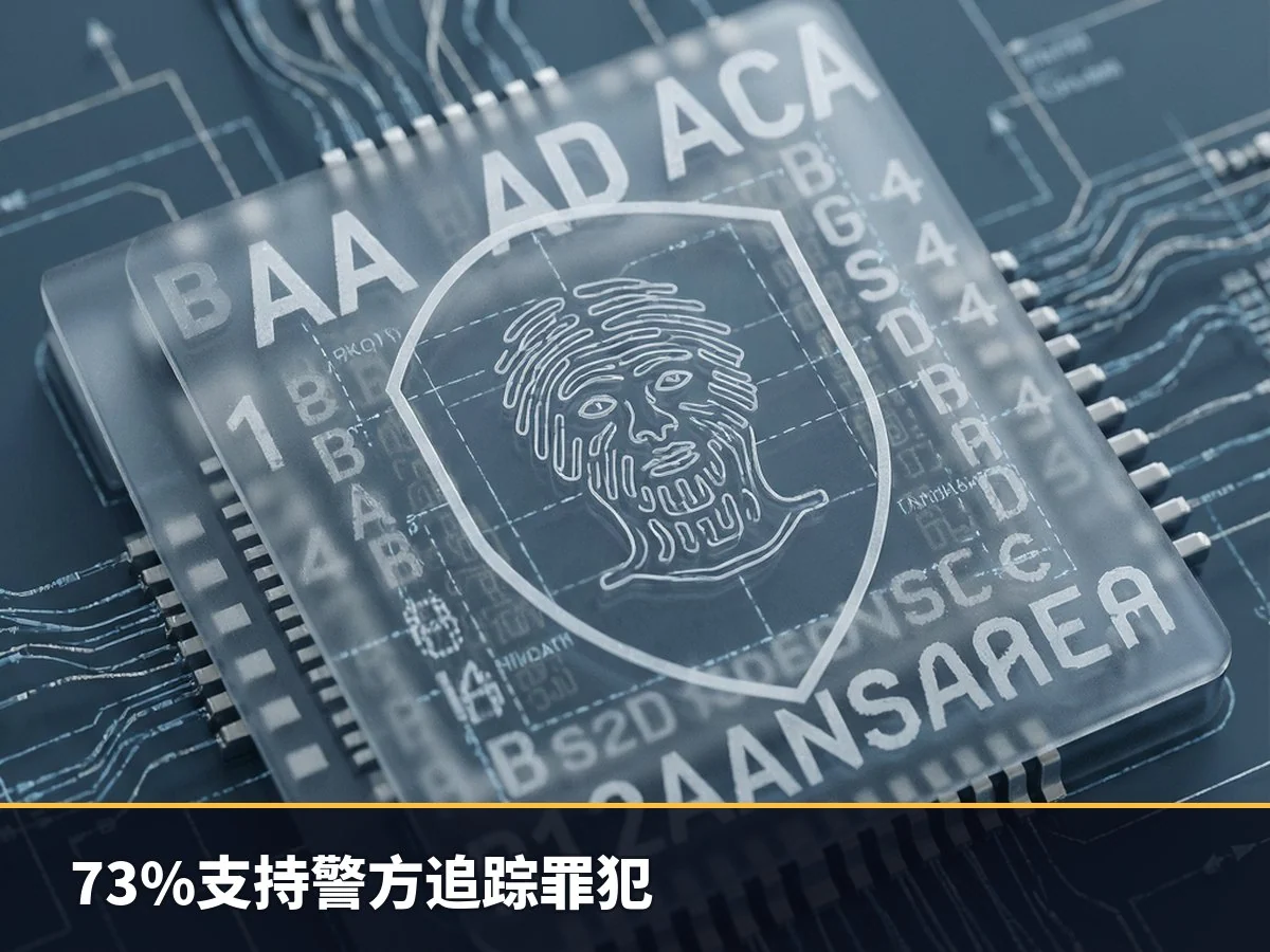73%支持警方追踪罪犯