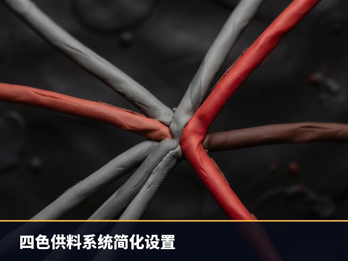 四色供料系统简化设置