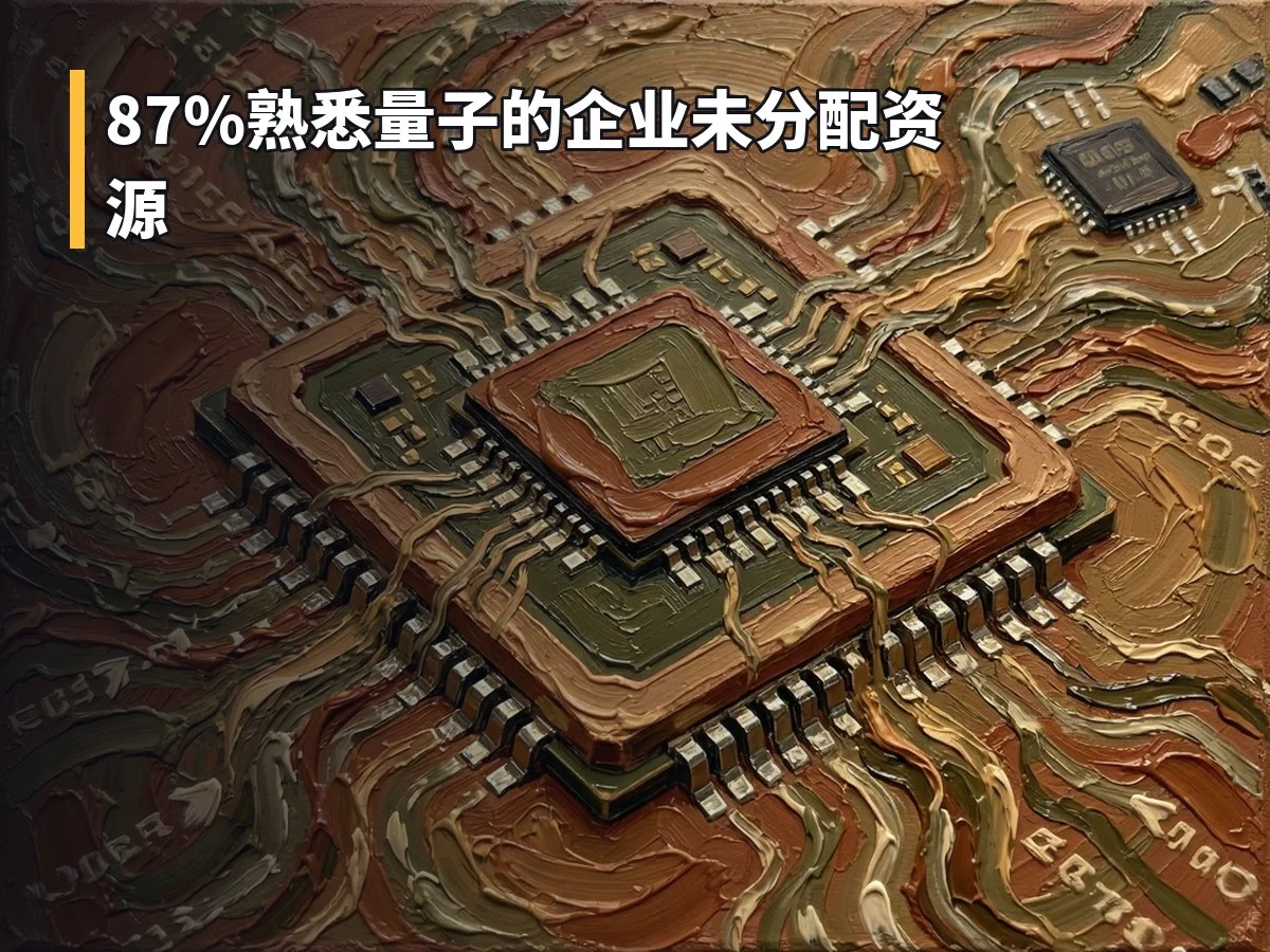 87%熟悉量子的企业未分配资源