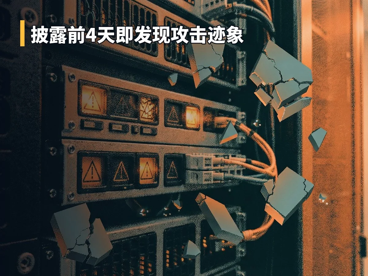 披露前4天即发现攻击迹象
