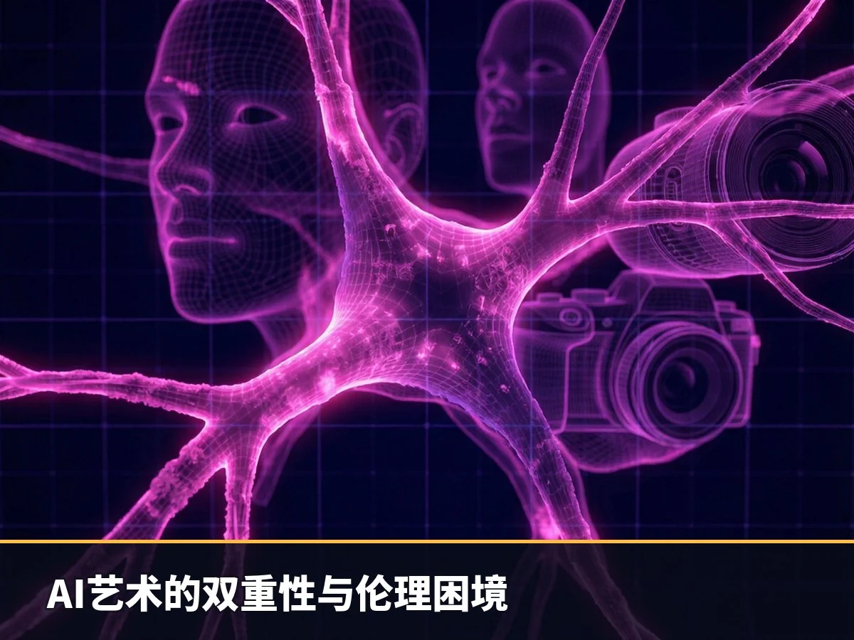 AI艺术的双重性与伦理困境