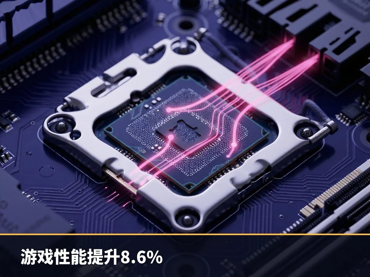 游戏性能提升8.6%