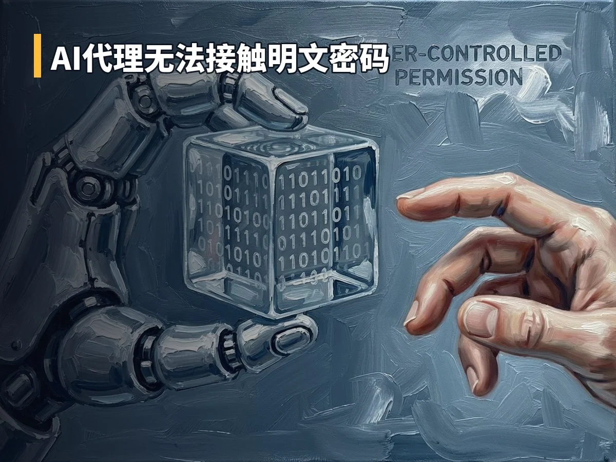AI代理无法接触明文密码
