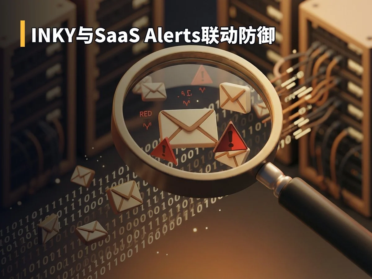 INKY与SaaS Alerts联动防御