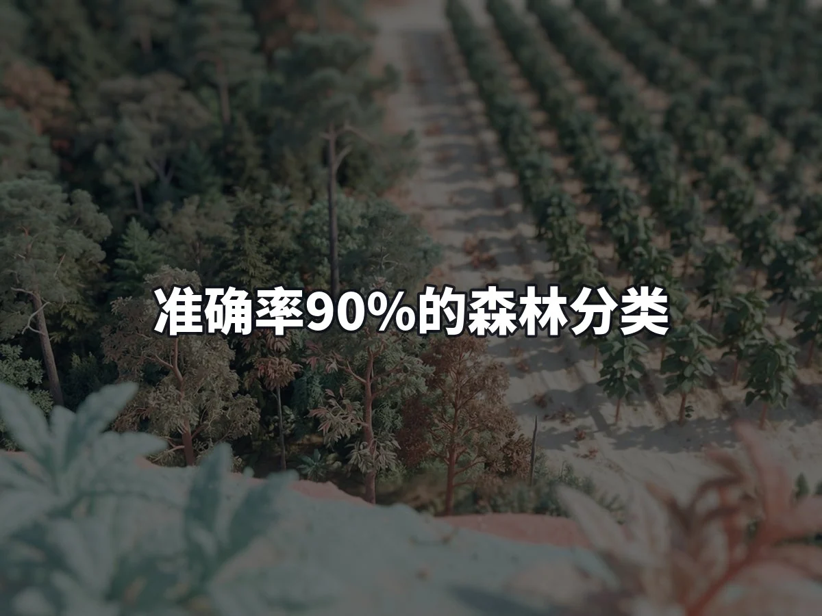 准确率90%的森林分类