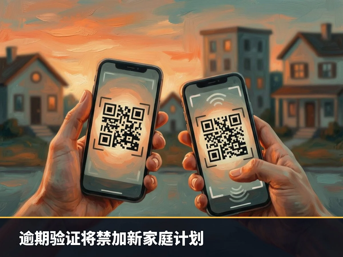 逾期验证将禁加新家庭计划
