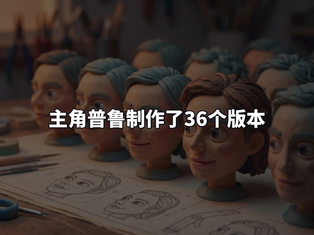 主角普鲁制作了36个版本