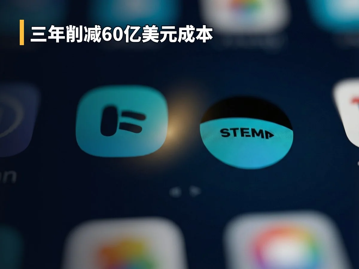 三年削减60亿美元成本