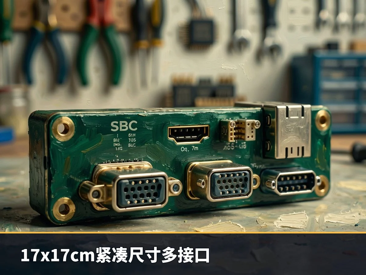17x17cm紧凑尺寸多接口