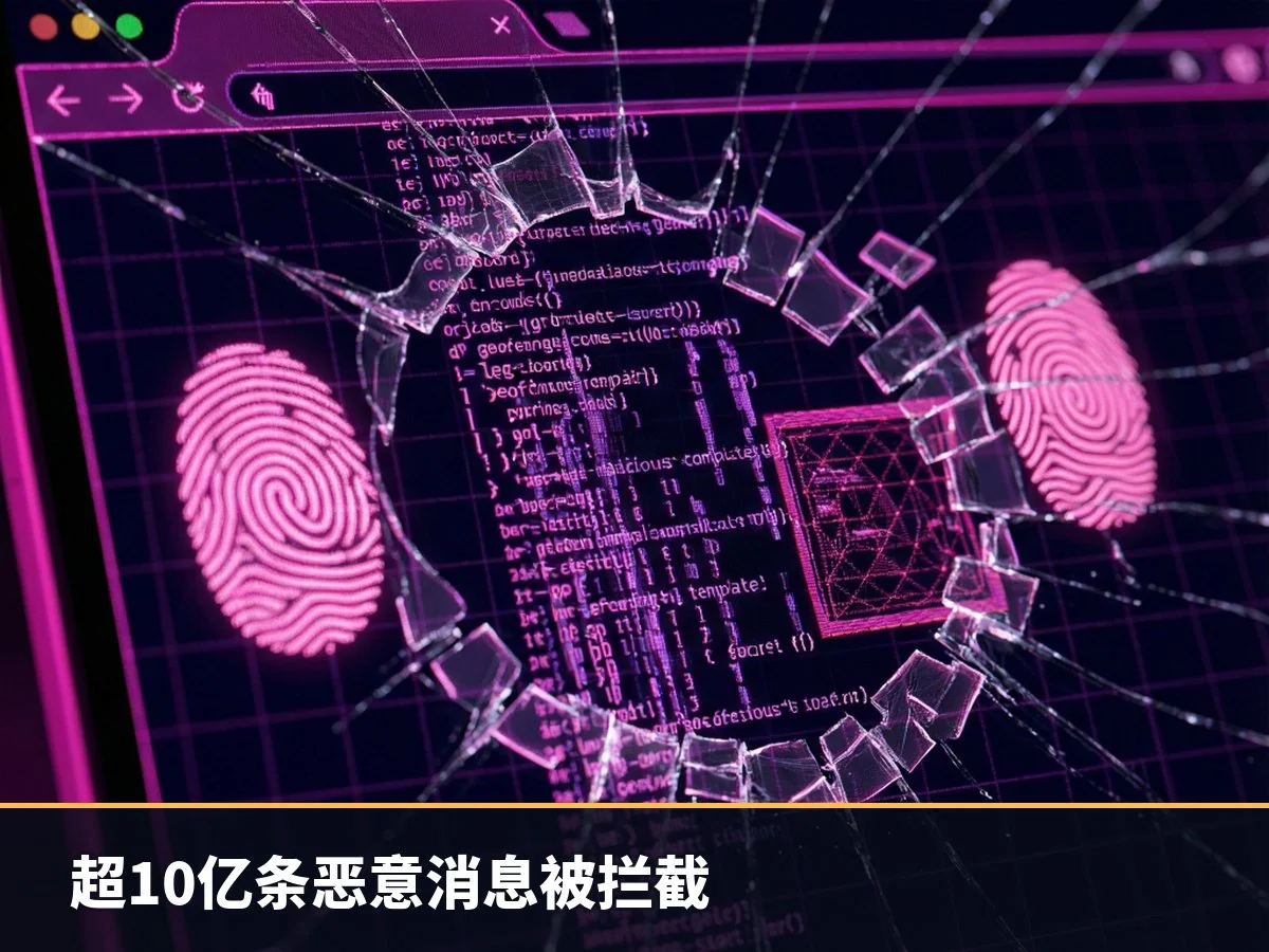 超10亿条恶意消息被拦截