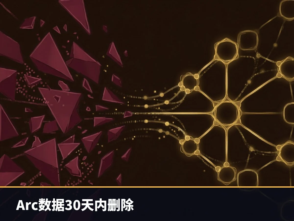 Arc数据30天内删除