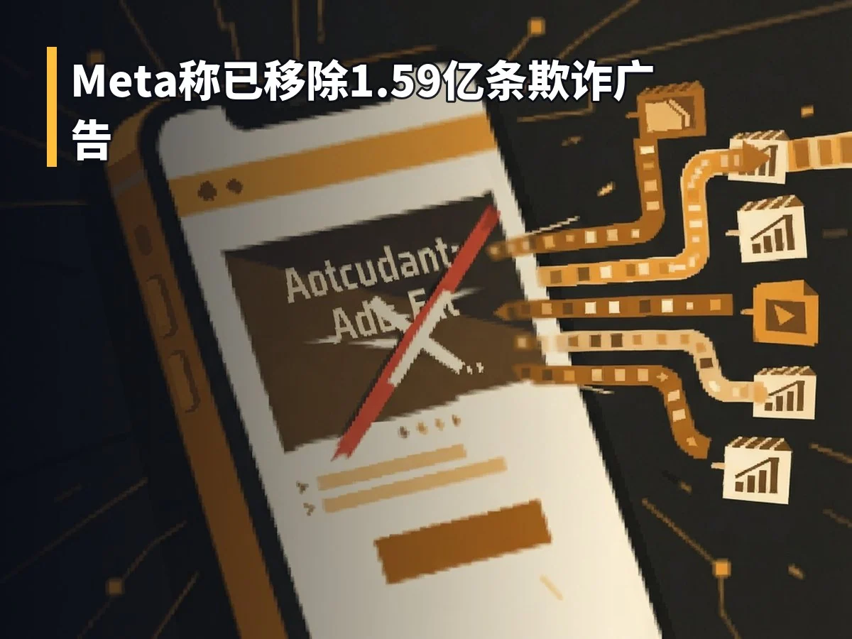 Meta称已移除1.59亿条欺诈广告