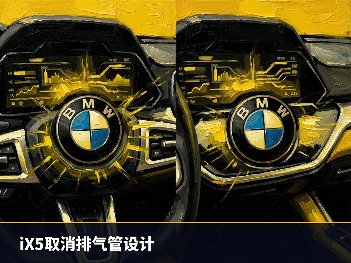 iX5取消排气管设计