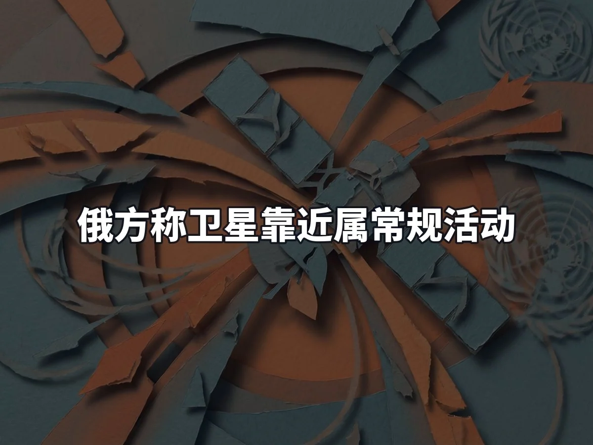 俄方称卫星靠近属常规活动