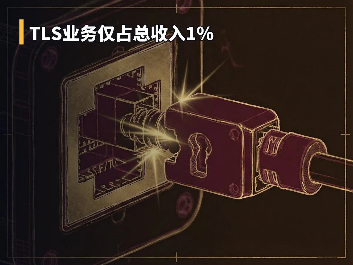 TLS业务仅占总收入1%
