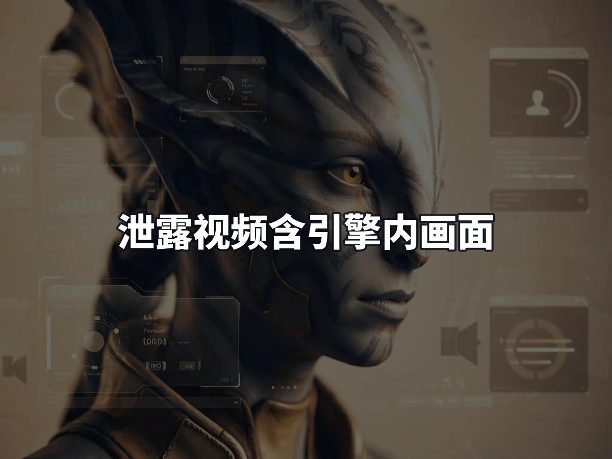 泄露视频含引擎内画面