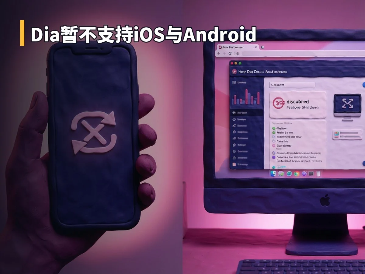 Dia暂不支持iOS与Android