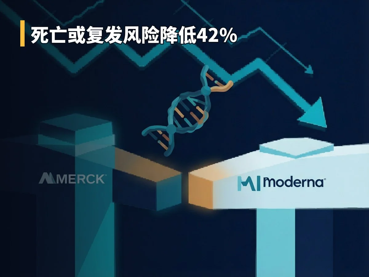 死亡或复发风险降低42%