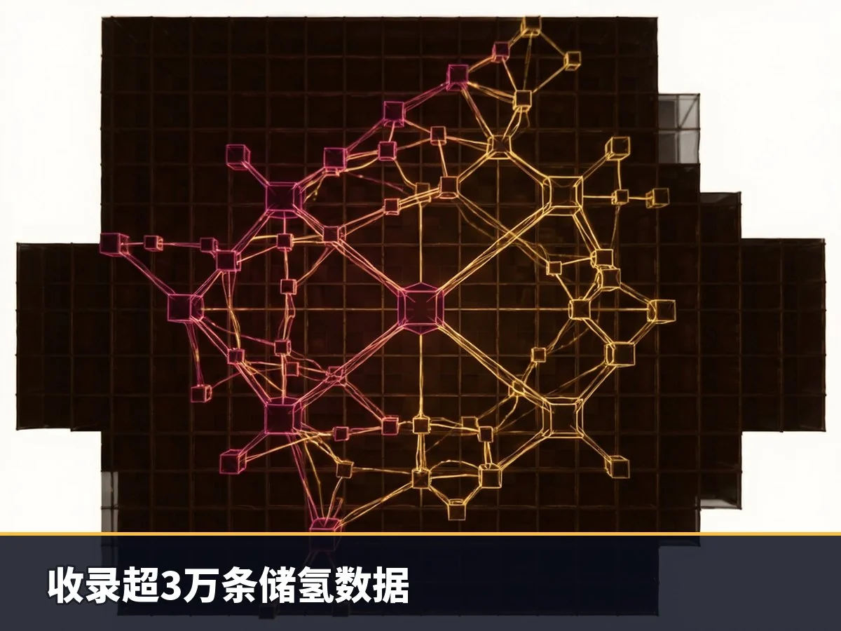 收录超3万条储氢数据