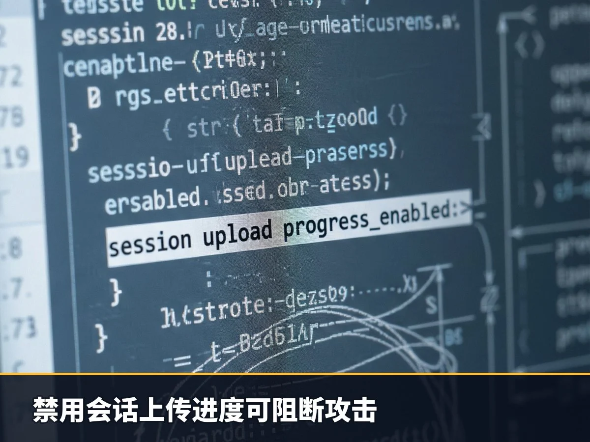 禁用会话上传进度可阻断攻击
