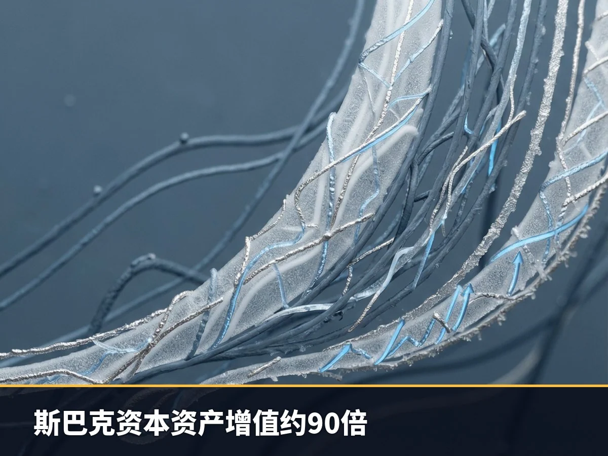 斯巴克资本资产增值约90倍