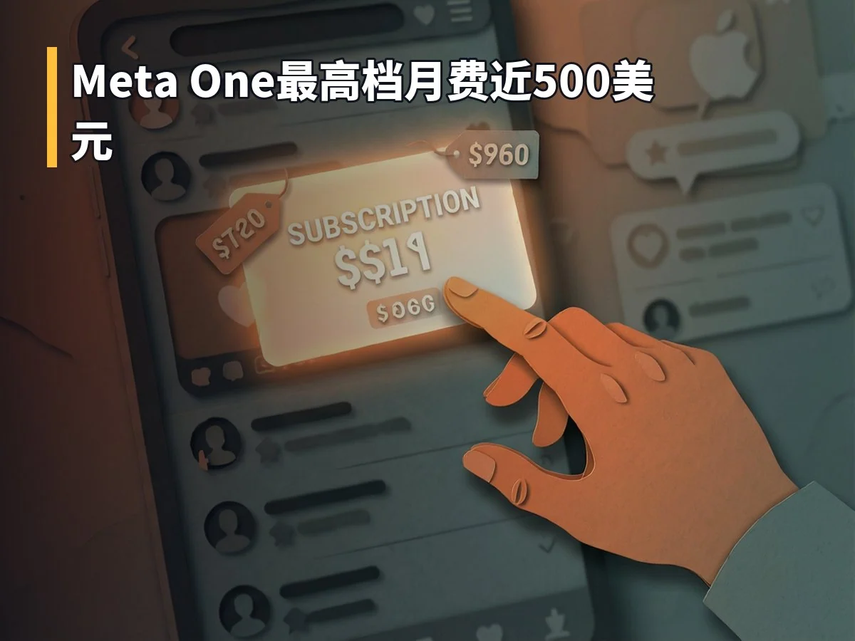 Meta One最高档月费近500美元