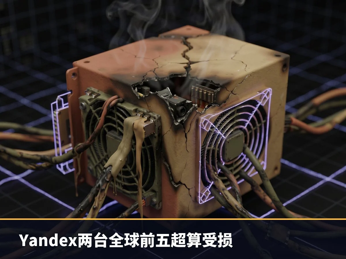 Yandex两台全球前五超算受损