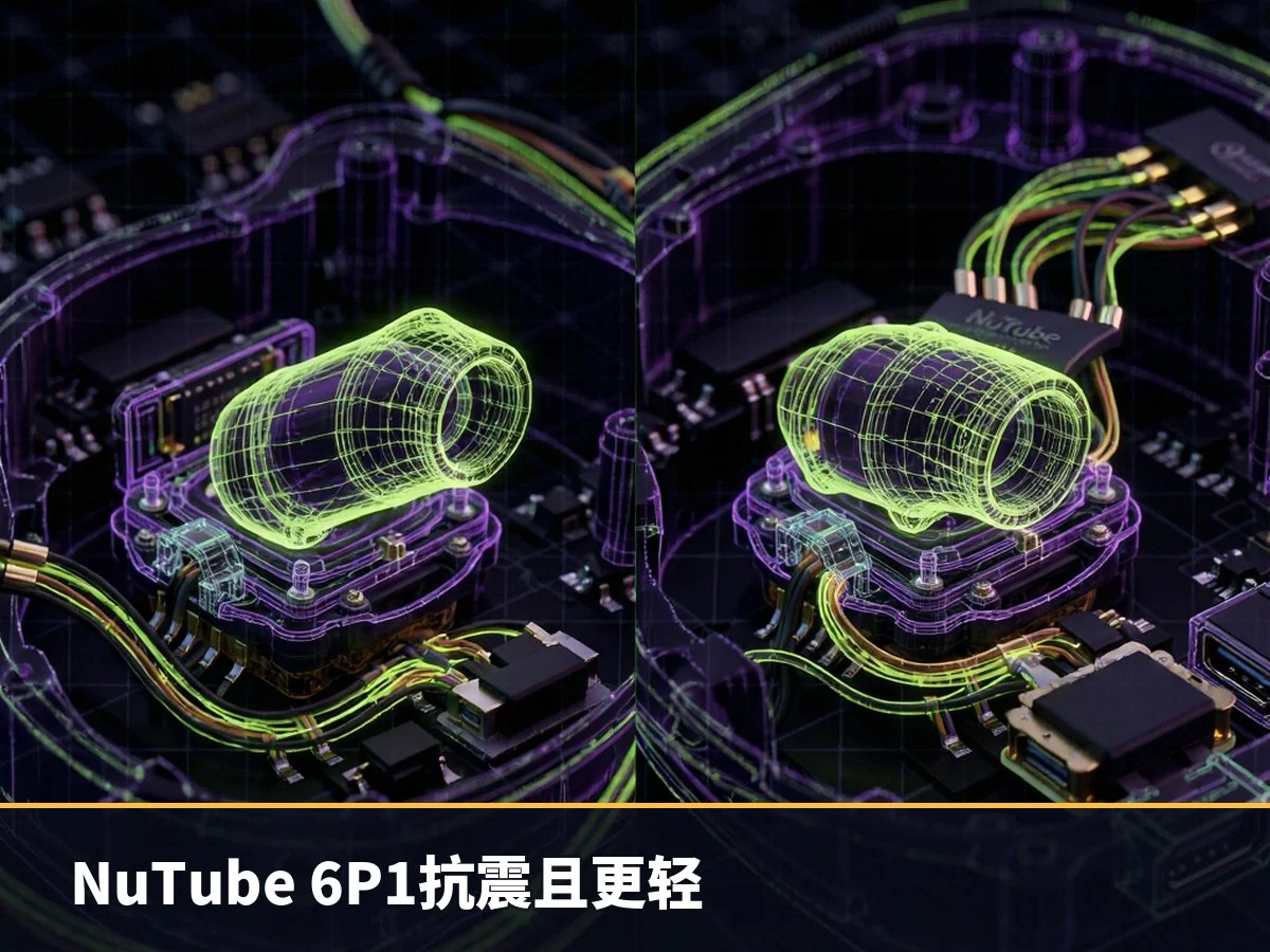 NuTube 6P1抗震且更轻