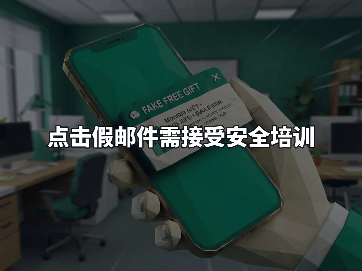 点击假邮件需接受安全培训