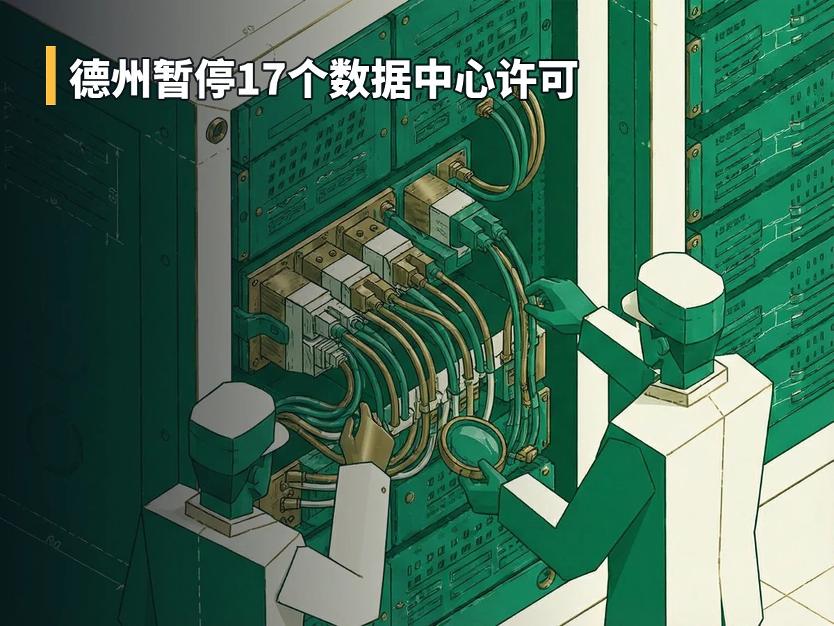 德州暂停17个数据中心许可