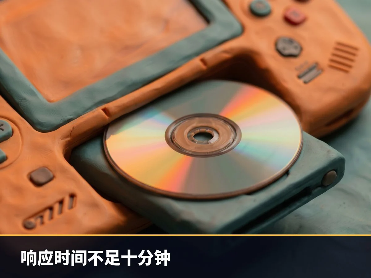 响应时间不足十分钟