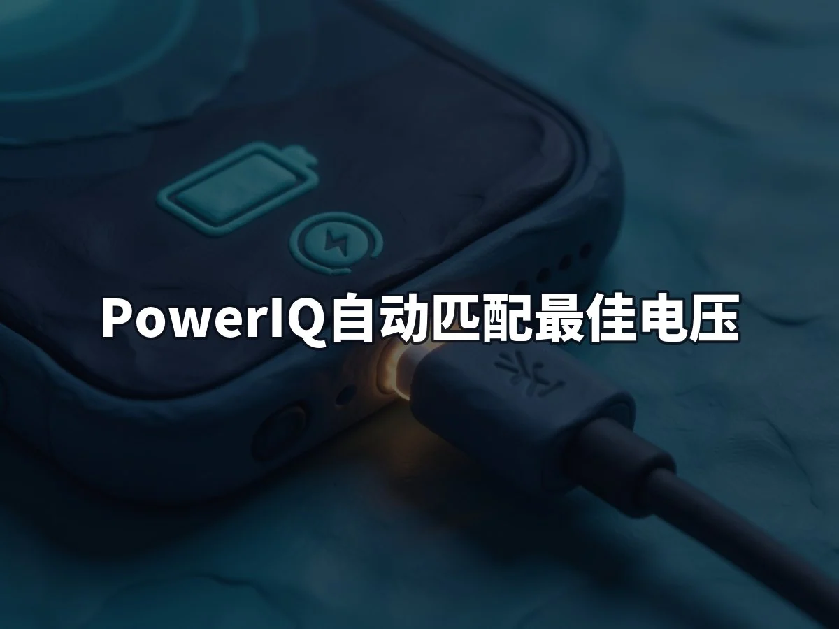 PowerIQ自动匹配最佳电压